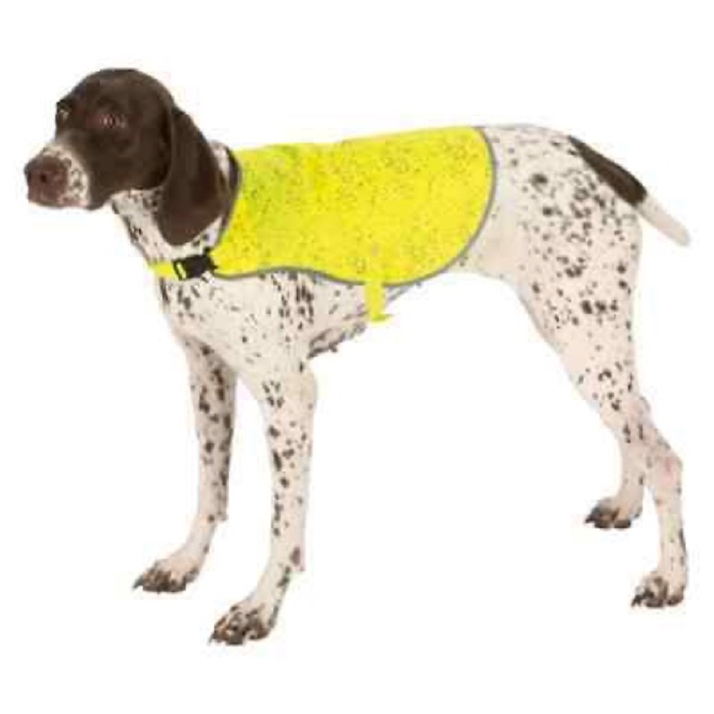 Ultra Paws Dog and Cat Reflective Vest - Yellow medium